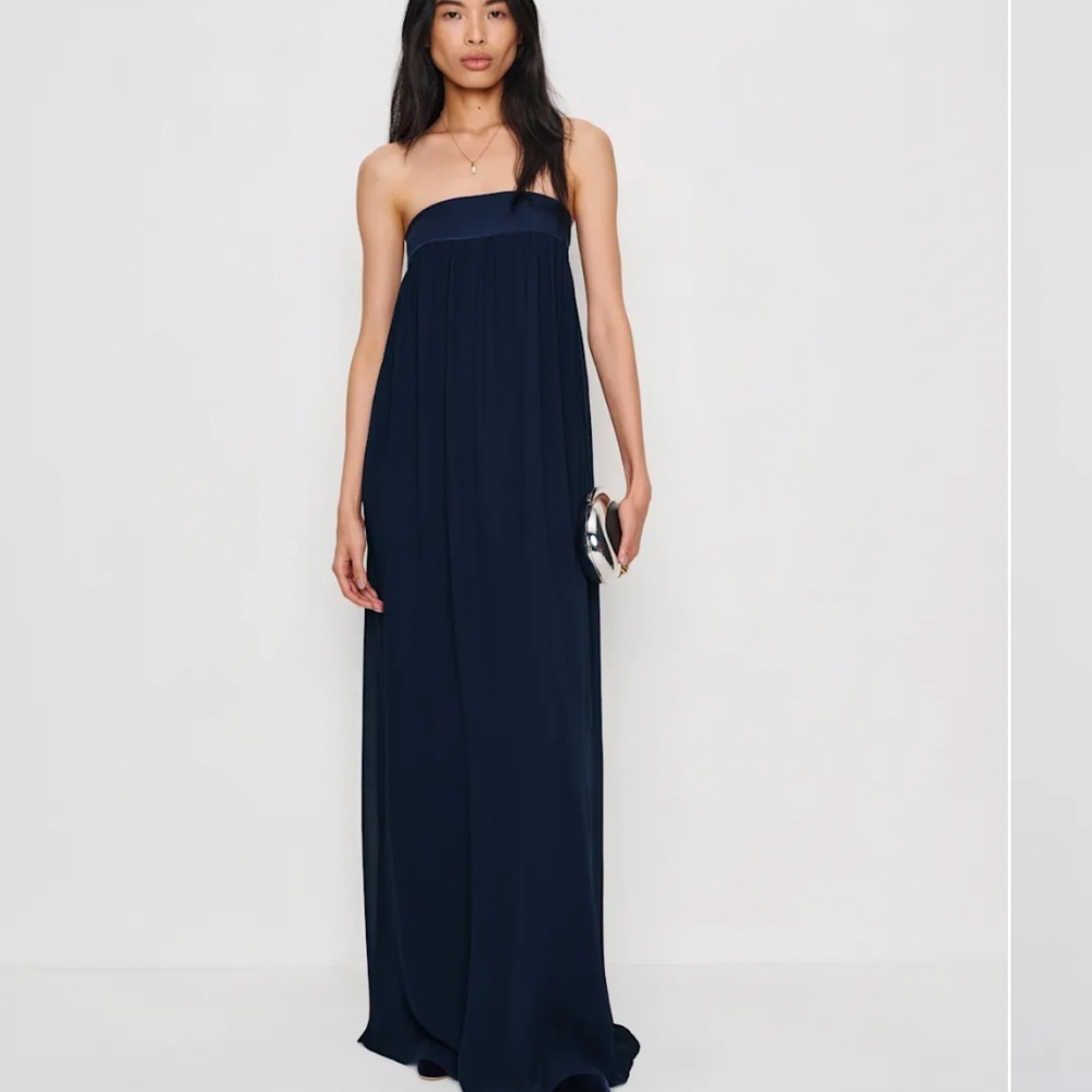 Reformation Maribelle Dress Navy Size 10